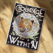 Pussel Courage is within